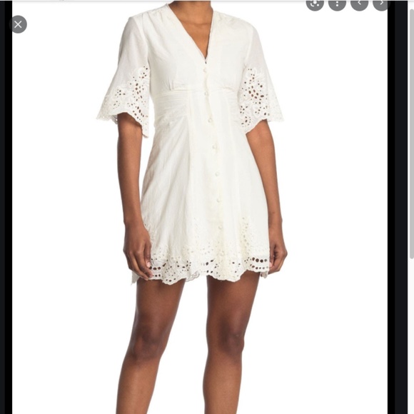 Allsaints- Una Broderie Dress (NWT) - Picture 15 of 16